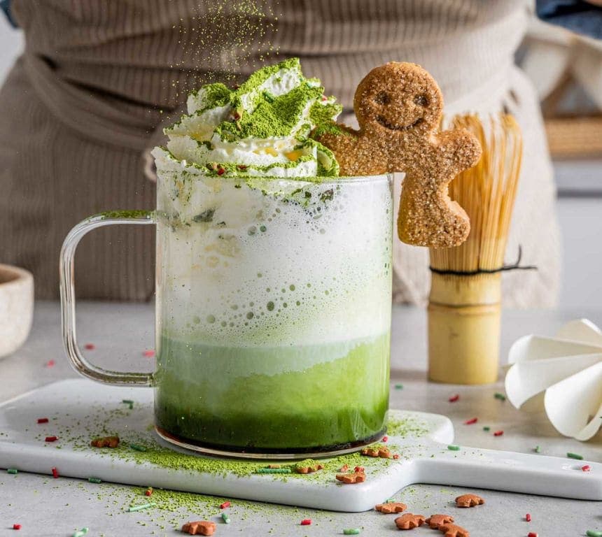 Matcha latte til jul
