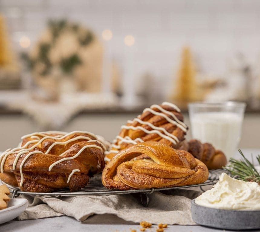 Kanelknuter med smak av jul
