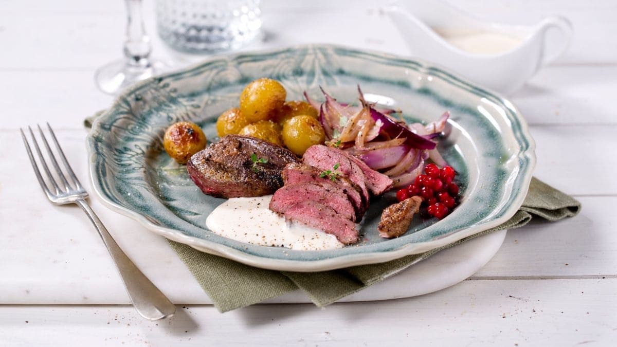 Ryper med mormors saus