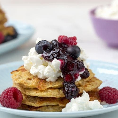 Cottage cheese-lapper