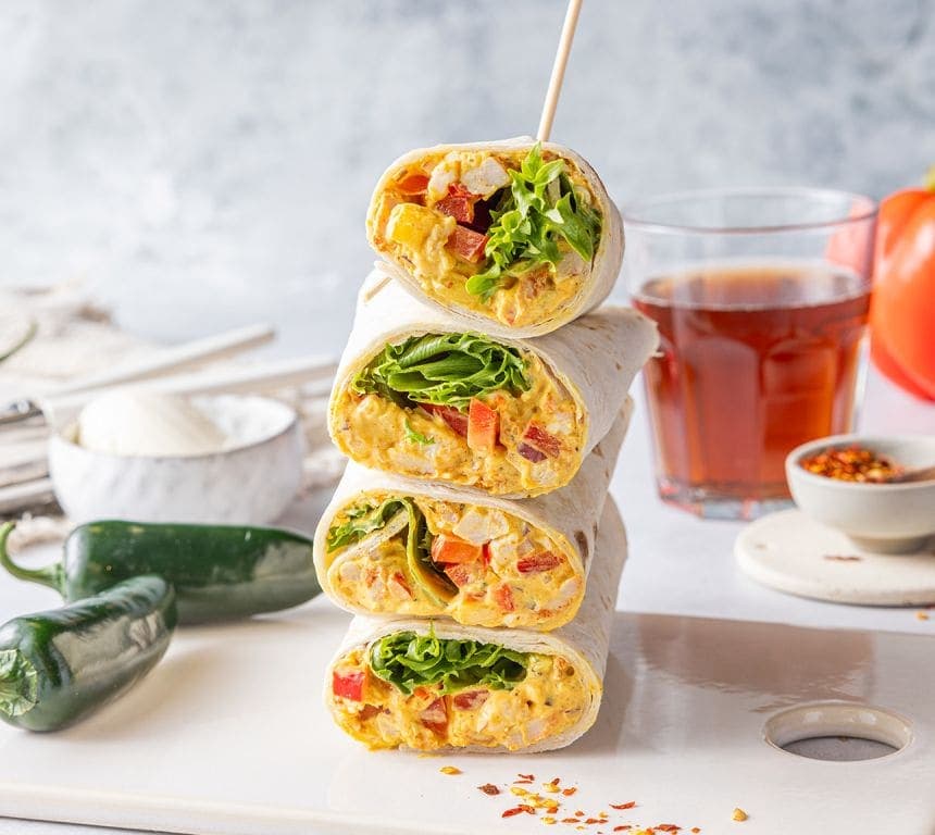 Kyllingwrap med kremost