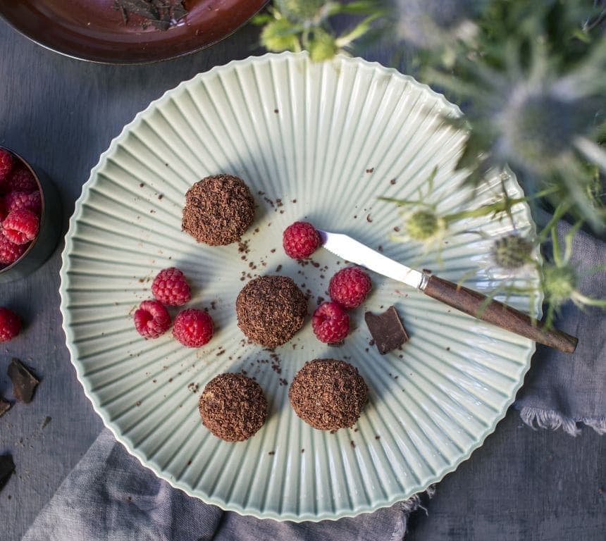 Cheese balls med sjokolade